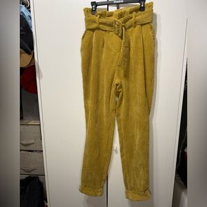 Wild Fable Golden Corduroy Trousers